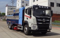 东风华神16立方纯电动洗扫车