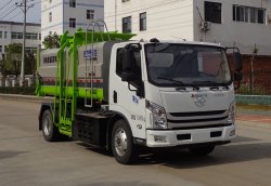 跃进7-8立方纯电动自装卸式垃圾车
