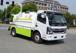 东风7-8立方纯电动吸污车